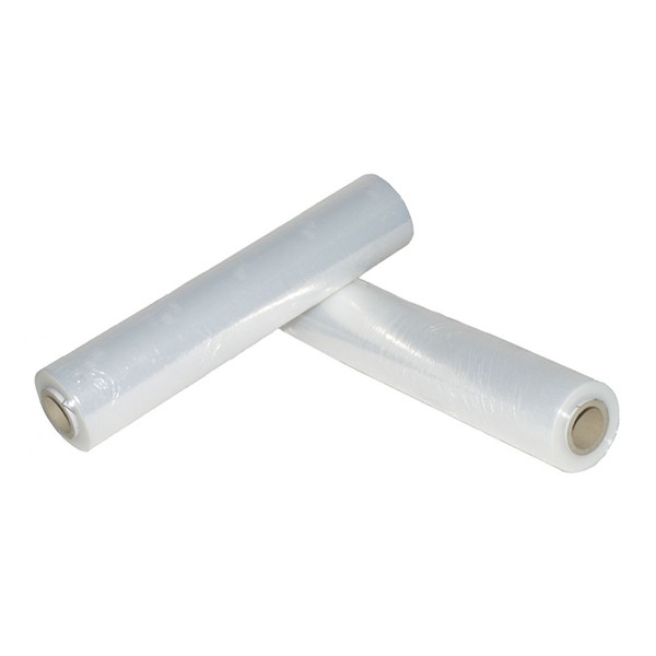 White label Transparent hand wrapping film, 50cm x 300m 50.254 206241 - 1