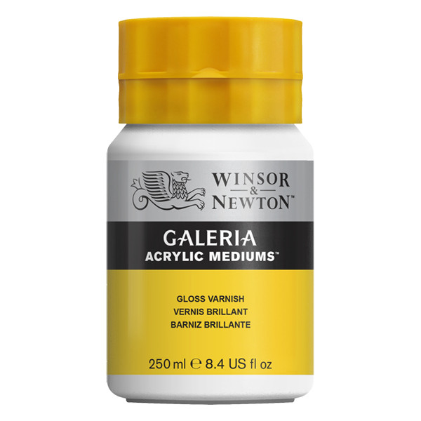 Winsor & Newton Galeria glossy acrylic varnish, 250ml 3040801 410197 - 1