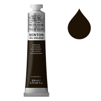 Winsor & Newton Winton 331 ivory black oil paint, 200ml 1437331 410324