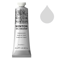 Winsor & Newton Winton 644 titanium white oil paint, 37ml 8840005 410290