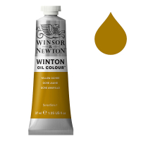 Winsor & Newton Winton 744 yellow ochre oil paint, 37ml 1414744 410294