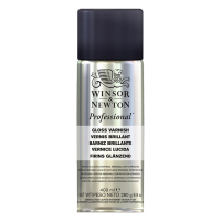 Winsor & Newton oil paint glossy varnish spray, 400ml 3041982 410374