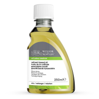 Winsor & Newton refined linseed oil, 250ml 3039748 410366