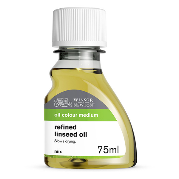 Winsor & Newton refined linseed oil, 75ml 2821748 410368 - 1