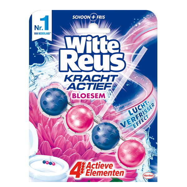 Witte Reus Blossom Active Boost toilet block, 50g 2303283 SRE00180 - 1