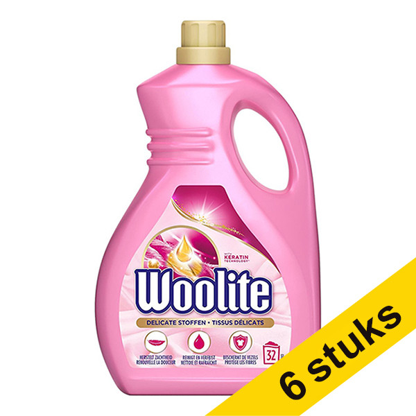 Woolite Delicate Textile liquid detergent, 1.9l (32 washes) (6-pack)  SWO00004 - 1