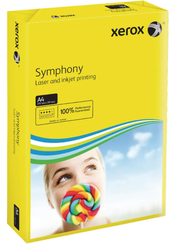 Xerox 003R93952 Symphony dark yellow tints A4 ream, 80g  (500 sheets) 003R93952 150530 - 1