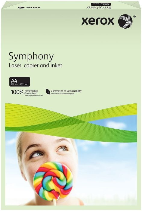 Xerox 003R93965 Symphony pastel green tints A4 ream, 80g (500 sheets) 003R93965 150519 - 1