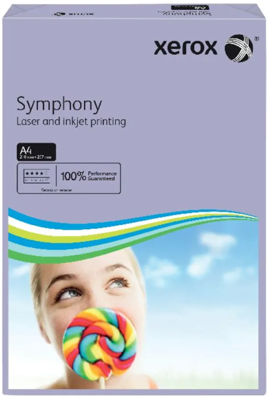 Xerox 003R93969 Symphony lilac medium tints A4 ream, 80g  (500 sheets) 003R93969 150525 - 1