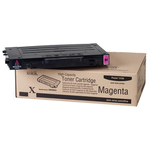 Xerox 106R00681 high capacity magenta toner (original Xerox) 106R00681 046704 - 1