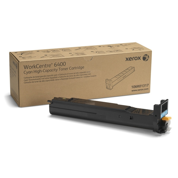 Xerox 106R01317 high capacity cyan toner (original Xerox) 106R01317 047486 - 1