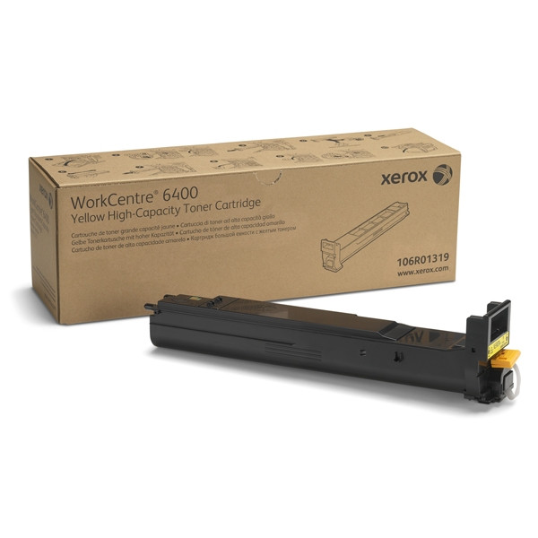 Xerox 106R01319 yellow high capacity toner (original Xerox) 106R01319 047490 - 1