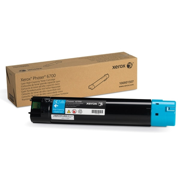 Xerox 106R01507 high capacity cyan toner (original Xerox) 106R01507 047682 - 1