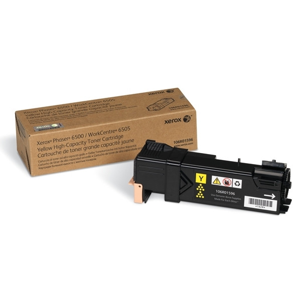 Xerox 106R01596 high capacity yellow toner (original Xerox) 106R01596 047626 - 1