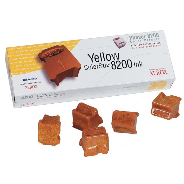 Xerox 16204700 yellow ColourStix ink 5-pack (original) 016204700 046670 - 1