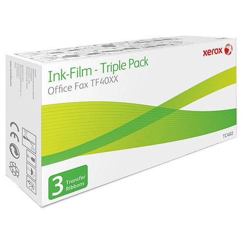 Xerox TC402 black fax roll 3-pack (original) 253199421 041888 - 1