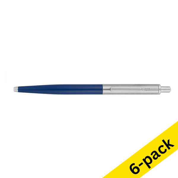 Zebra Pen Zebra 901 blue ballpoint pen (6-pack)  423805 - 1