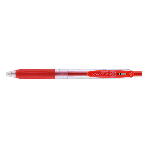 Zebra Sarasa Clip Gel red gel pen (0.7mm) 14323 423797 - 1