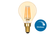 Dimmable gold ball lamp E14